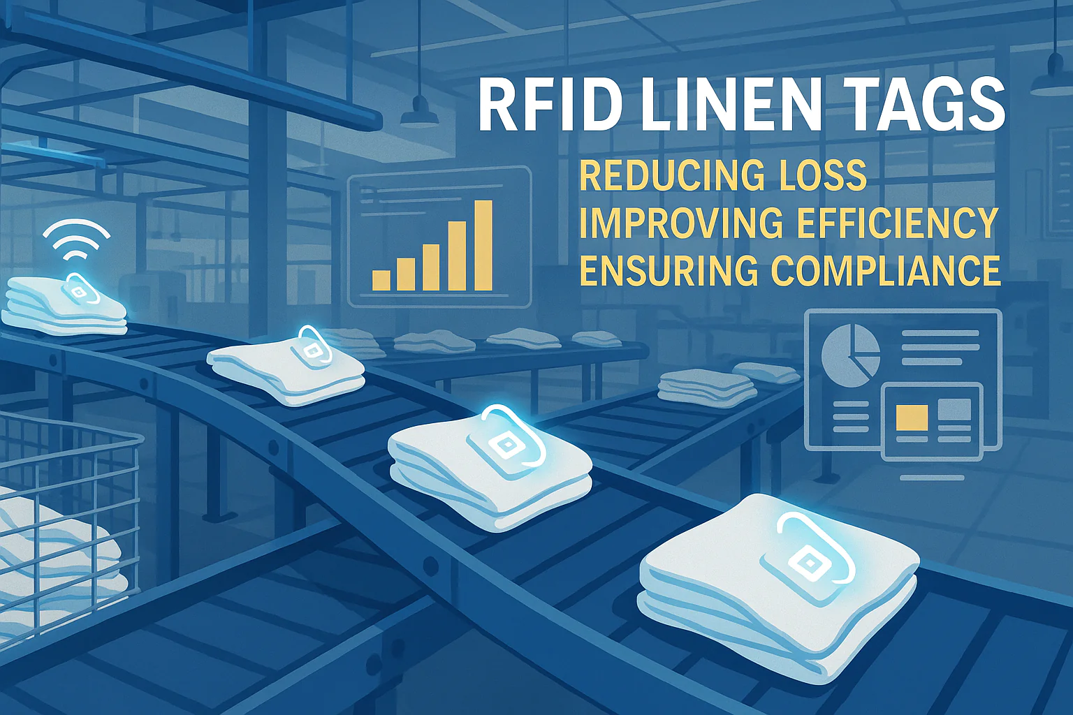 Etichetta RFID per lino