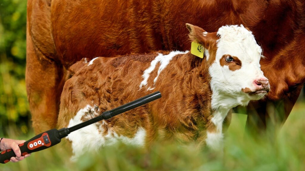 Lettore di marche auricolari per animali LF